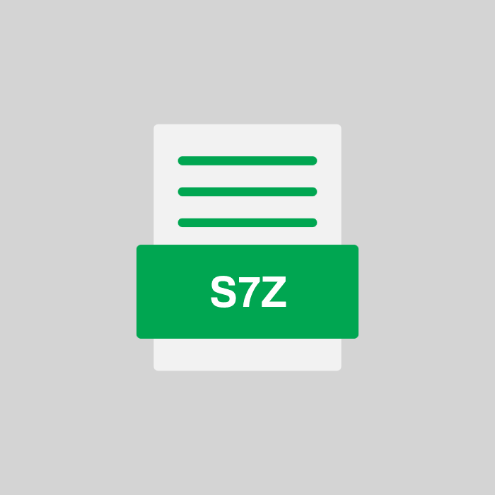 S7Z Datei