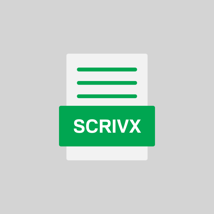 SCRIVX Datei