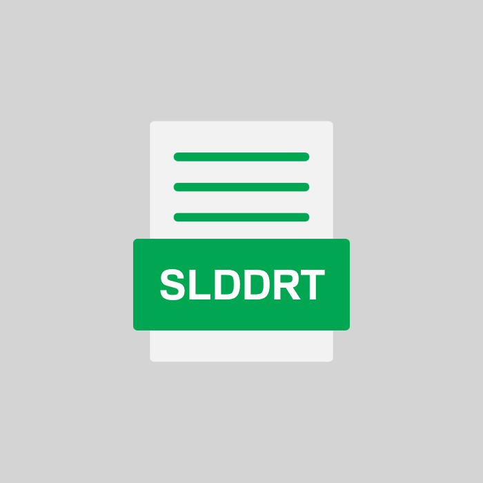SLDDRT Datei