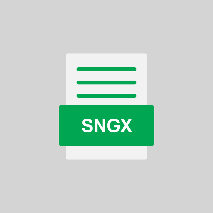 SNGX Endung