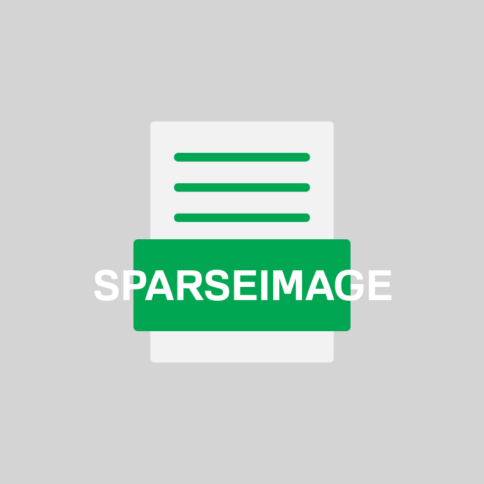 SPARSEIMAGE Datei