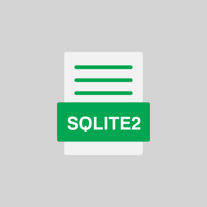 SQLITE2 Endung