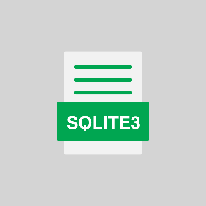 SQLITE3 Endung