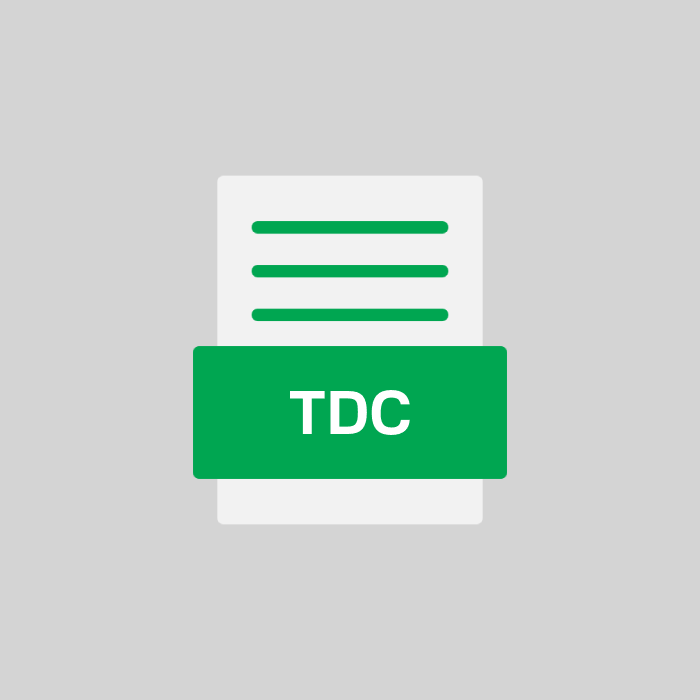 TDC Datei