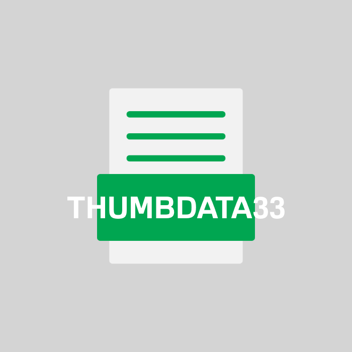 THUMBDATA33 Datei