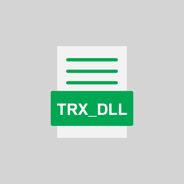TRX_DLL Endung