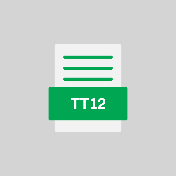 TT12 Datei