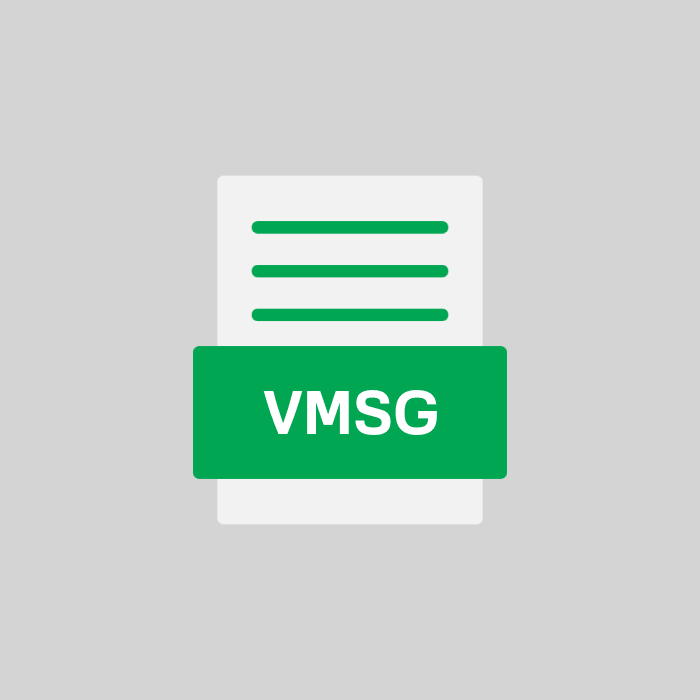 VMSG Endung