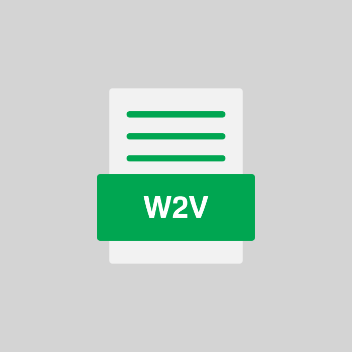 W2V Datei