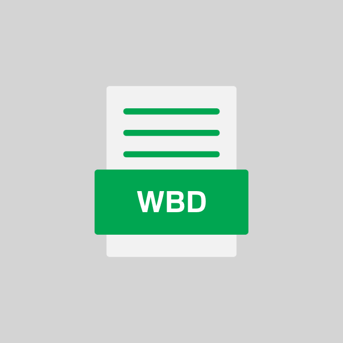 WBD Datei