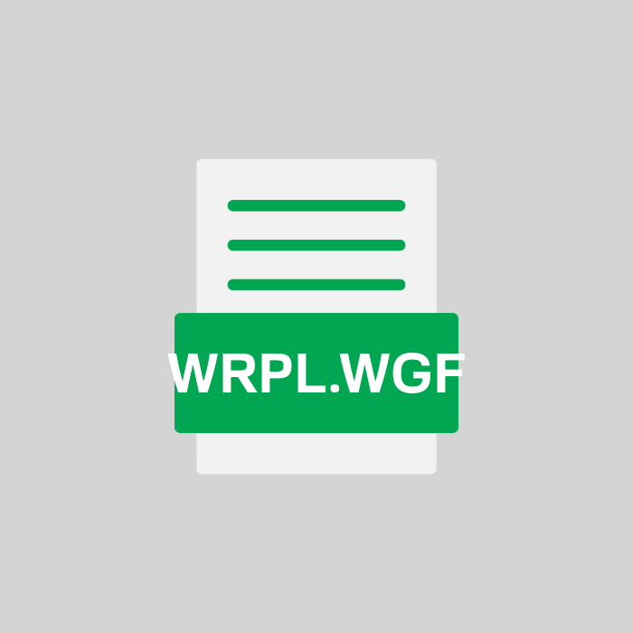 WRPL.WGF Endung