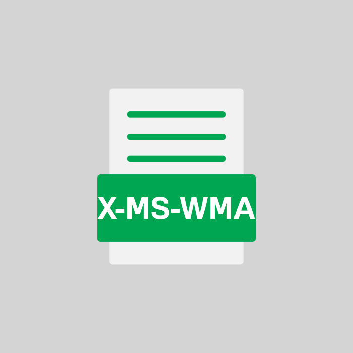 X-MS-WMA Endung