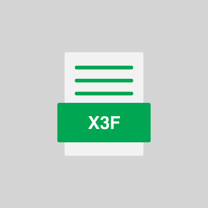 X3F Datei