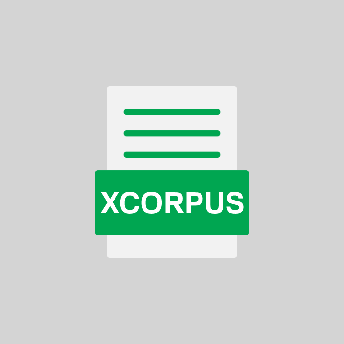 XCORPUS Endung