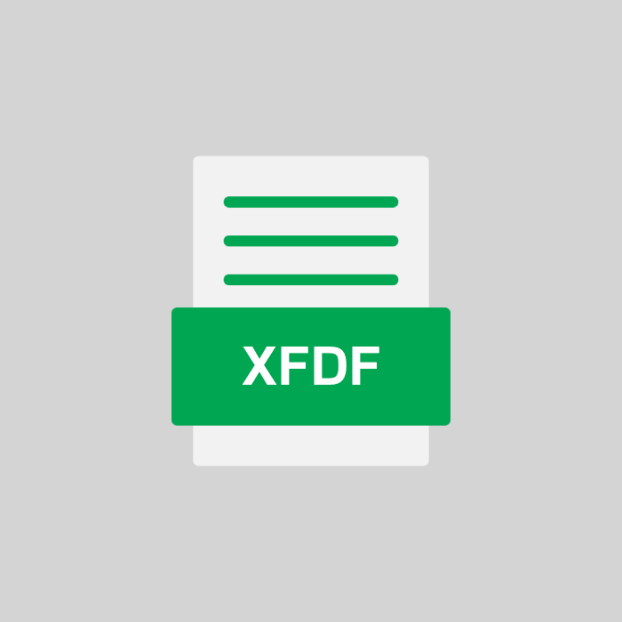 XFDF Endung