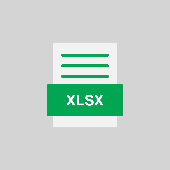 XLSX Endung