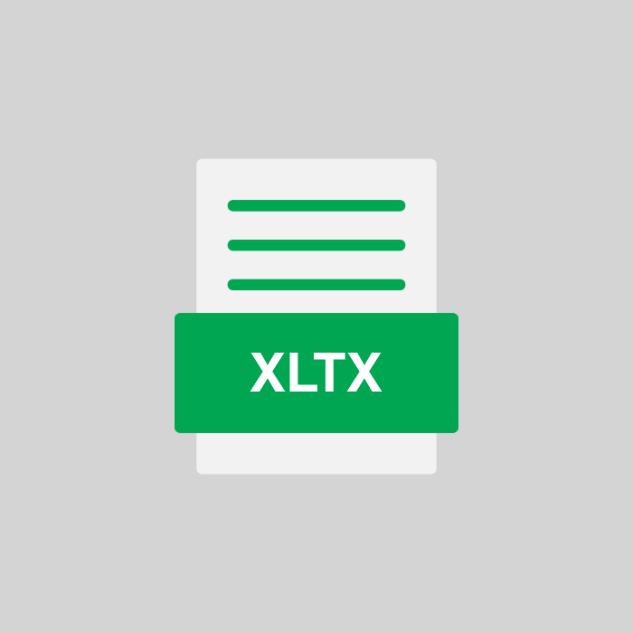 XLTX Endung