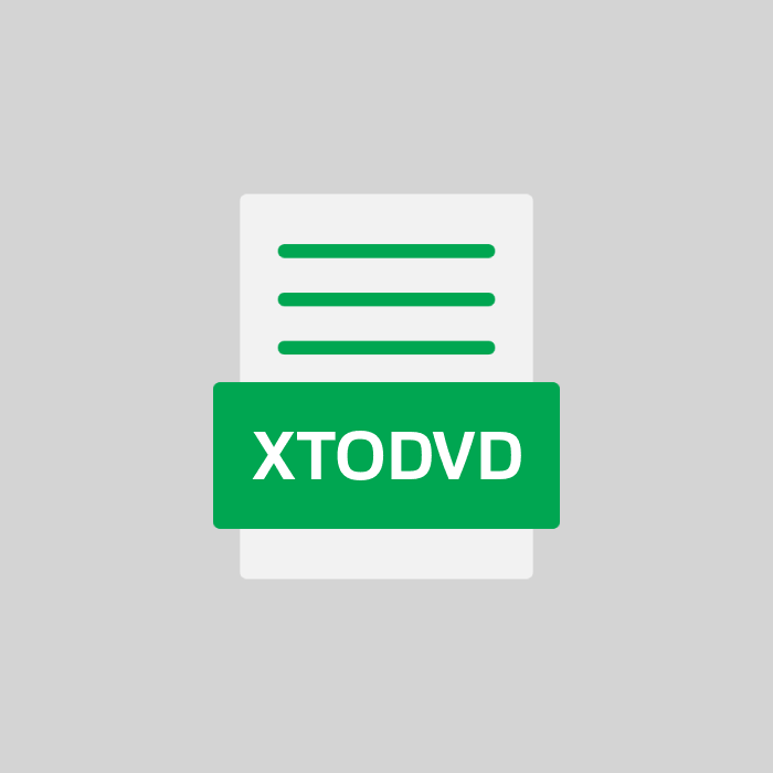 XTODVD Datei