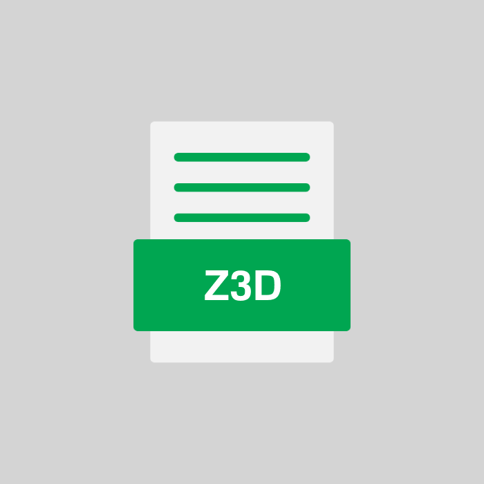 Z3D Endung