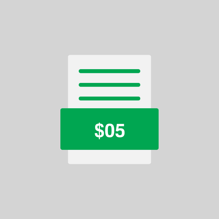 $05 Endung