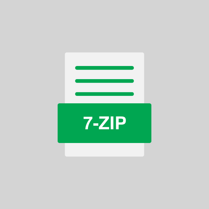 7-ZIP Endung