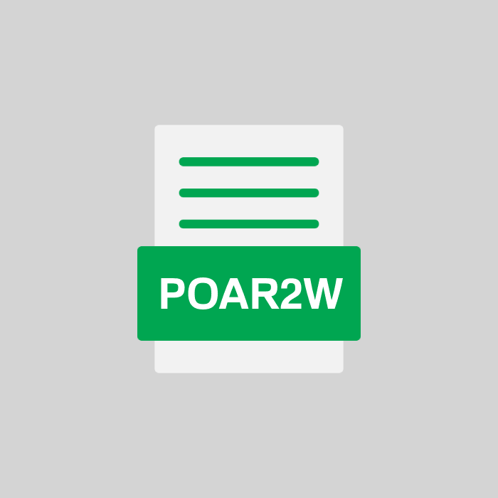 POAR2W Endung