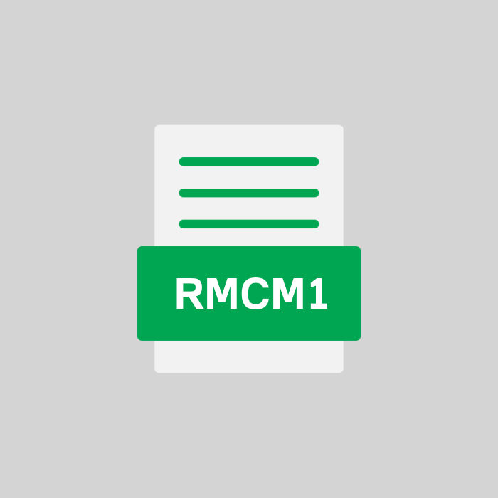 RMCM1 Endung