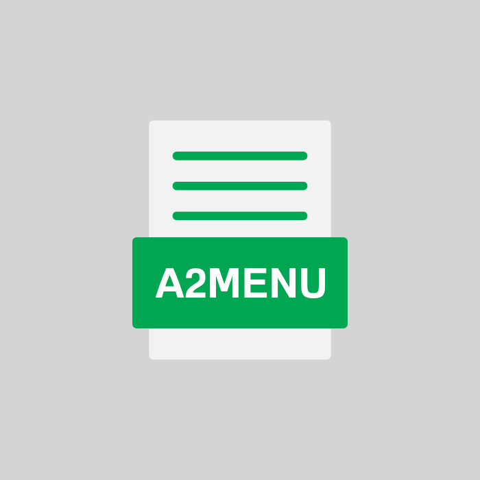 A2MENU Endung