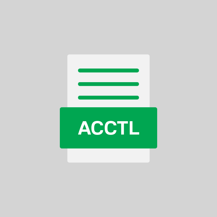 ACCTL Endung