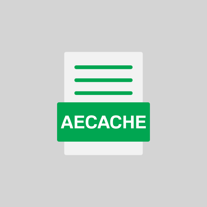 AECACHE Endung