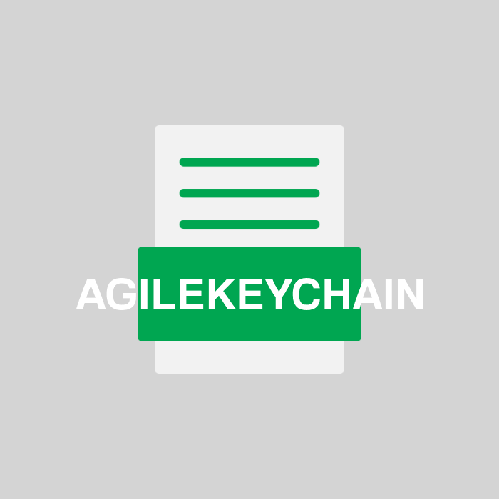 AGILEKEYCHAIN Endung