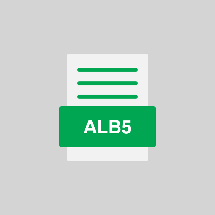 ALB5 Endung