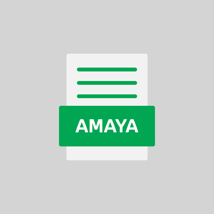 AMAYA Endung