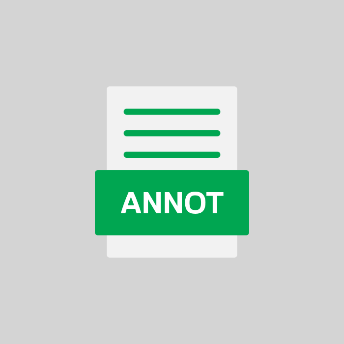 ANNOT Endung