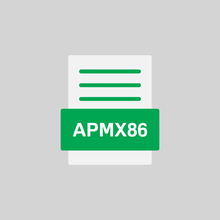 APMX86 Endung