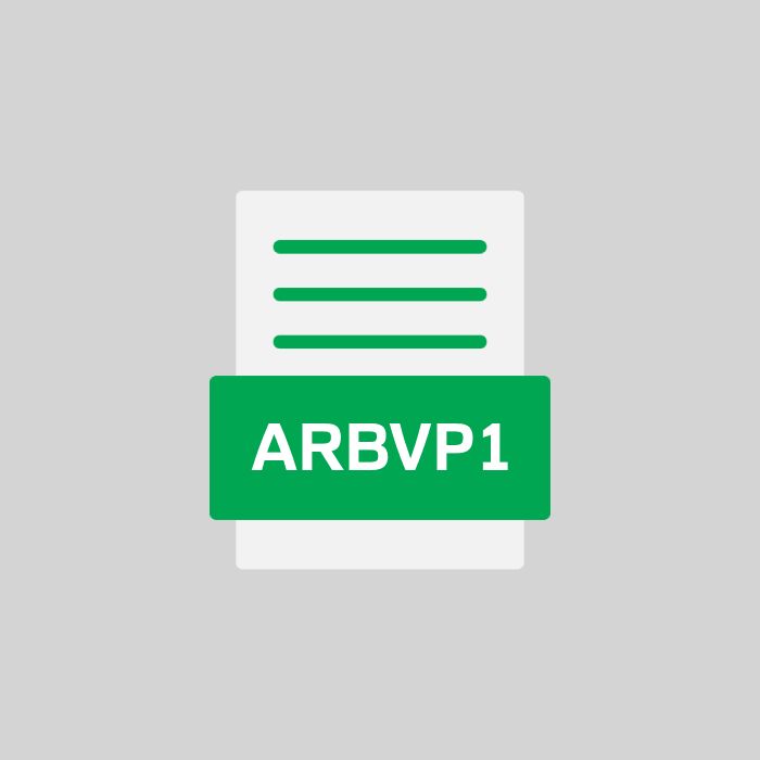 ARBVP1 Endung