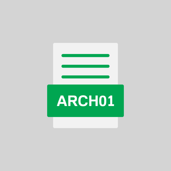 ARCH01 Endung