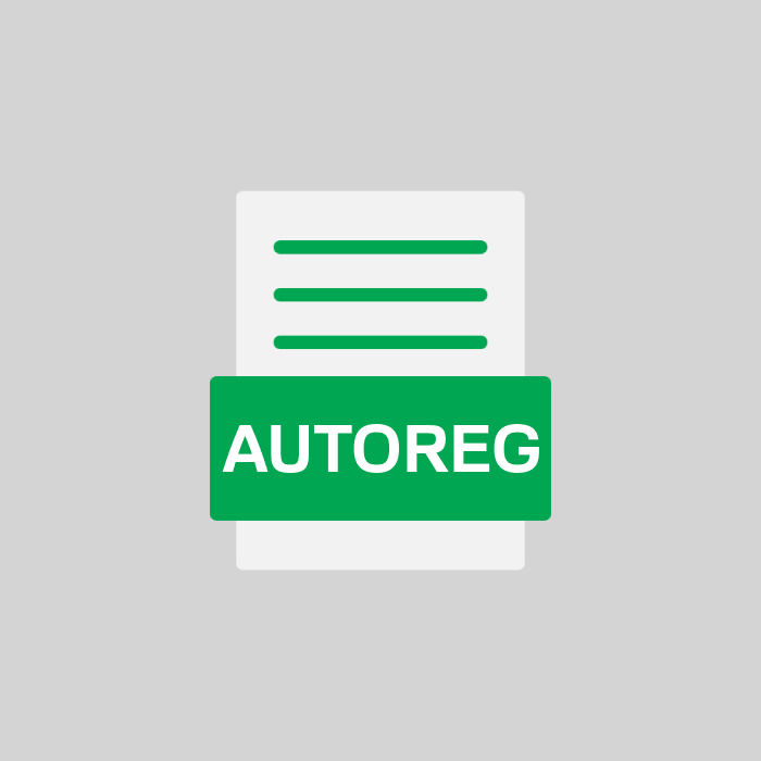 AUTOREG Endung