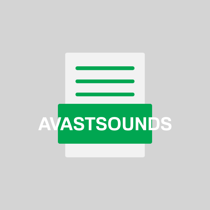 AVASTSOUNDS Endung