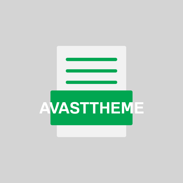 AVASTTHEME Endung