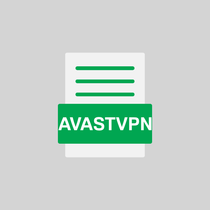 AVASTVPN Endung