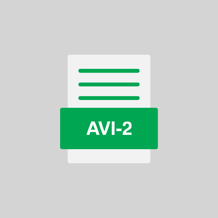 AVI-2 Endung