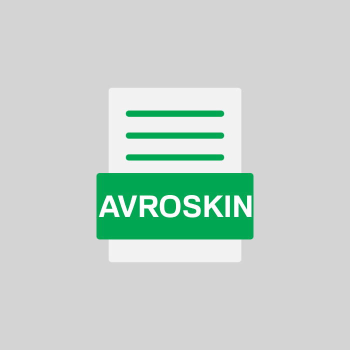 AVROSKIN Endung