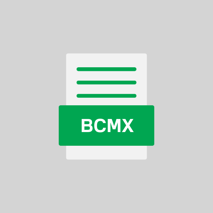 BCMX Endung