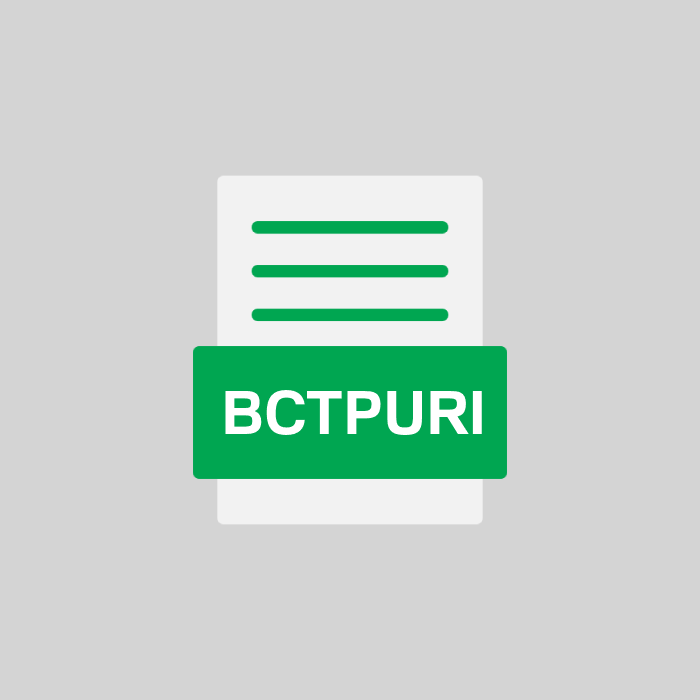 BCTPURI Endung