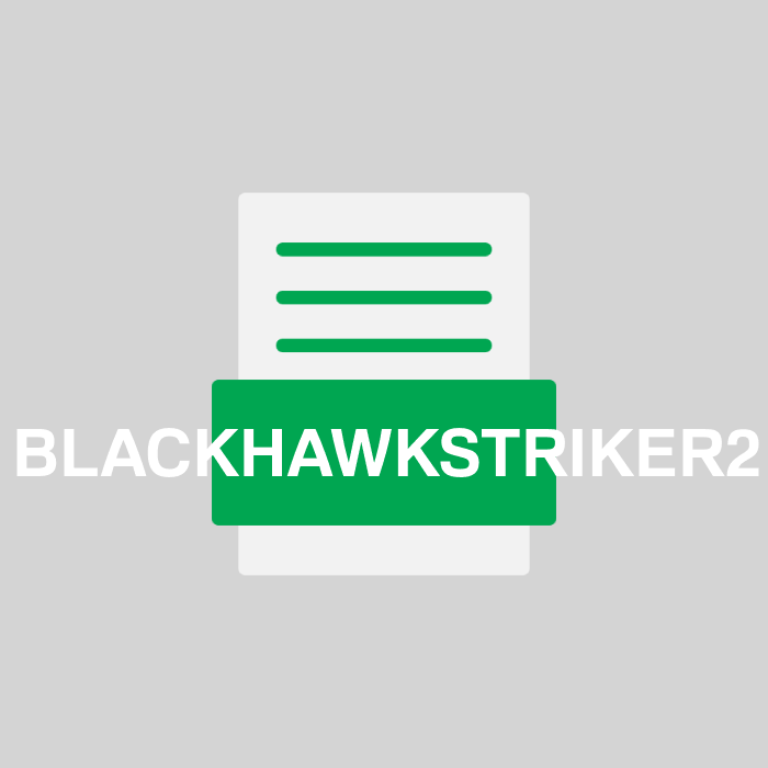 BLACKHAWKSTRIKER2 Endung