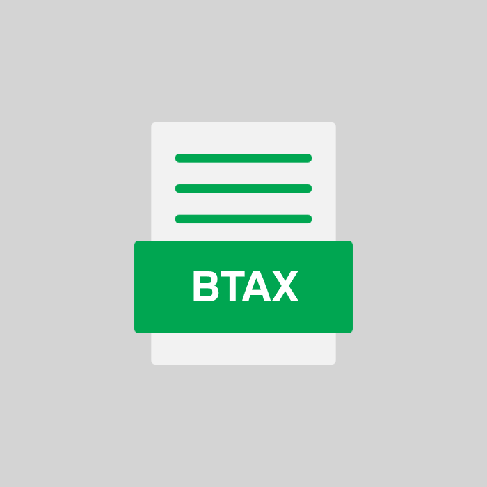 BTAX Endung