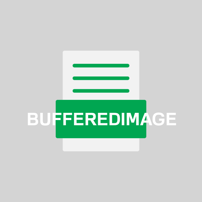 BUFFEREDIMAGE Endung