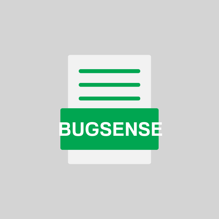 BUGSENSE Endung