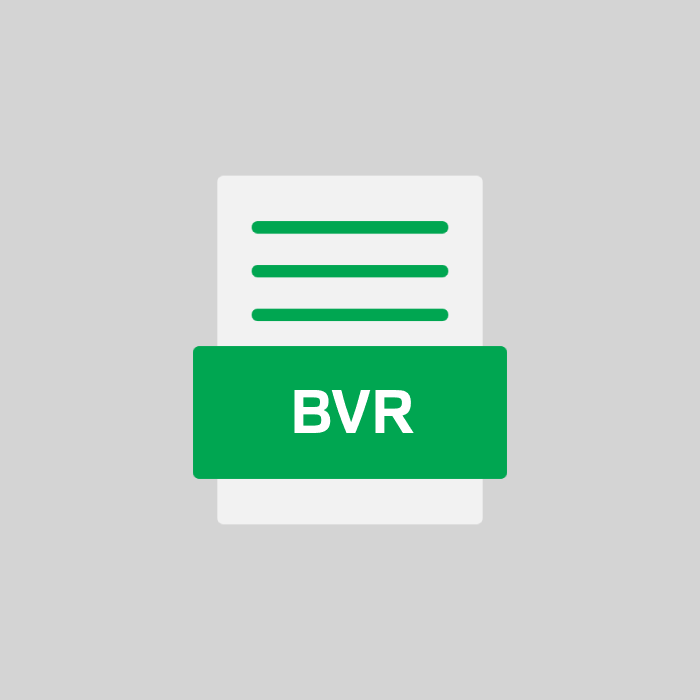 BVR Endung